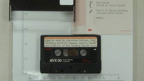 Thumbnail for Historica Critica; Myron E. Wegman; John G. Sears [Side 1; no Side 2]