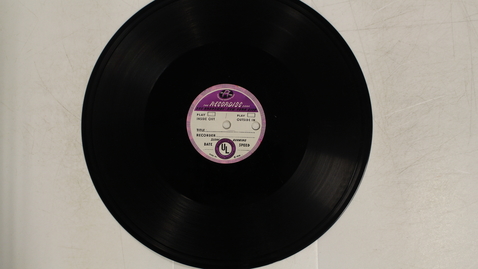 Thumbnail for WPAG Live Recording of Zion Church Service master record, disc 1, sides
            1/3: [Side 2]