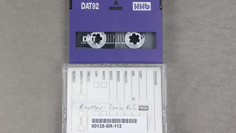 Thumbnail for Rustles of Spring, 1994 for flute, alto saxophone, violin, violoncello, pianoforte -- [60/52] [Side 1 - No Side 2]