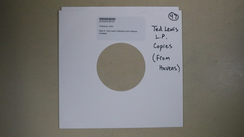 Thumbnail for Ted Lewis Collection from Havens
