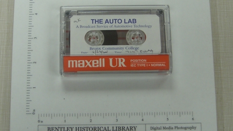 Thumbnail for The Auto Lab: A Broadcast Service of Automotive Technology - Bronx Community College [Side 2]