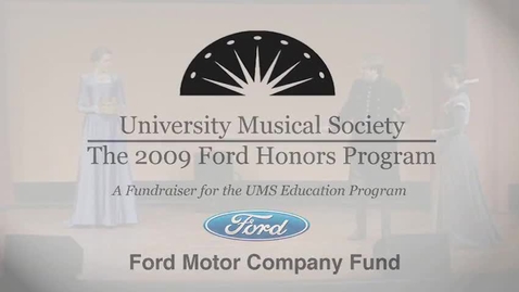 Thumbnail for entry Motion Pictures (Film, Videotape, and Digital Video Recordings) &gt; Digital Video Recordings &gt; Ford Honors Program, 2009 &gt; Tribute to Ralph Williams, Michael Boyd, Royal Shakespeare Company, January 24, 2009