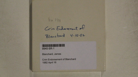 Thumbnail for entry Crim Endorsement of Blanchard