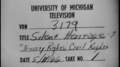 Thumbnail for Silent Heritage: The American Indian [Part 7]: Treaty Rights or Civil Rights