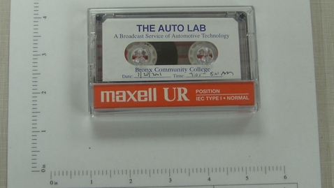 Thumbnail for entry The Auto Lab: A Broadcast Service of Automotive Technology - Bronx Community College [Side 1]