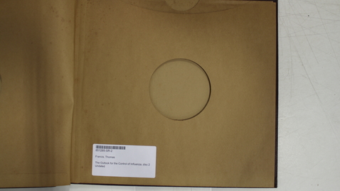 Thumbnail for The Outlook for the Control of Influenza, disc 2: [Side 1 - No Side 2]