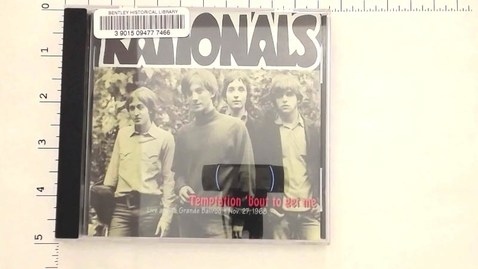 Thumbnail for Sound Recordings &gt; Digital Audio Recordings &gt; John Sinclair &gt; Various artists &gt; Temptation 'bout to Get Me: The Rationals, November 27, 1968