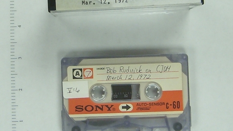 Thumbnail for V:6 Bob Rudnick on CJOM-FM [Side 1]