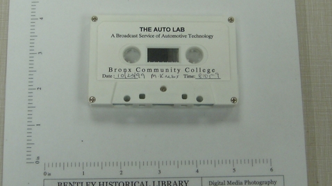 Thumbnail for entry The Auto Lab: A Broadcast Service of Automotive Technology - Bronx Community College [Side 1]