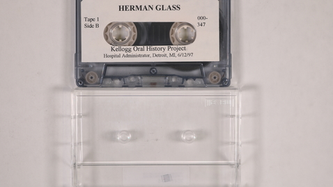 Thumbnail for Herman Glass interview, tape 1 [Side 2]