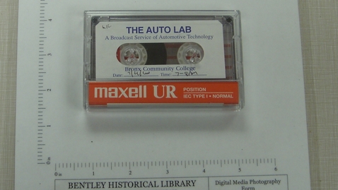 Thumbnail for The Auto Lab: A Broadcast Service of Automotive Technology - Bronx Community College [Side 2]