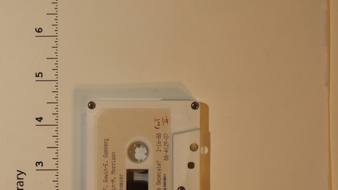 Thumbnail for EMC, Annenberg Center for Health Sciences; Should treatment units be separate? Tape 2 [Side 1 - No Side 2]