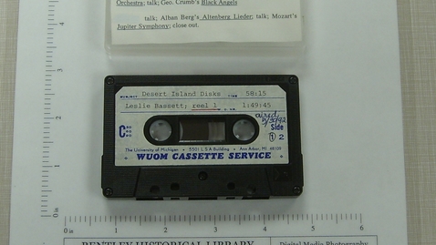 Thumbnail for Leslie Bassett on Desert Island Discs with Joel Seguine, an interview with recordings taped at WUOM, Ann Arbor, MI [Side 2]