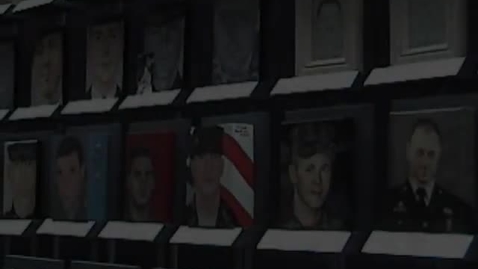 Thumbnail for Office of the First Gentleman &gt; Staff Files (Joan Bowman) &gt; Faces of the Fallen Exhibition &gt; Finance, 2005-2006 &gt; Faces of the Fallen, 2005