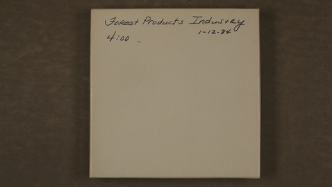 Thumbnail for Forest Products Industry [Part 1]