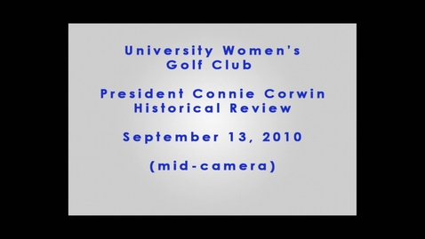 Thumbnail for Historical records &gt; President's Historical Review, mid-camera, September 13, 2010