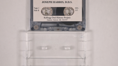 Thumbnail for Joseph Harris interview, tape 1 [Side 2]