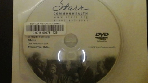 Thumbnail for Marketing records, 1959-2005 (bulk 1994-2001) &gt; Marketing videos, 1991-2005 &gt; Marketing DVD, 2005 (4 of 5)