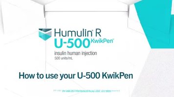 Insulin Storage Dosing Humulin R U 500