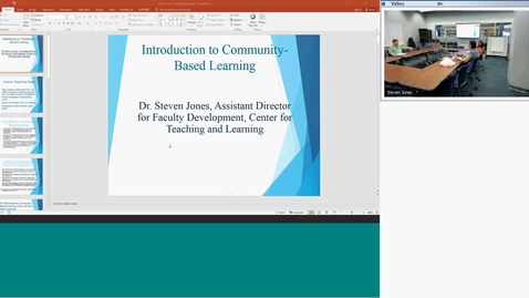 Thumbnail for entry CTL Workshop-Introduction to Community-Based Learning