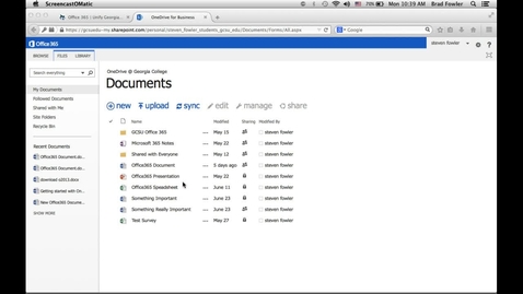 Thumbnail for Using Document Connection for Mac
