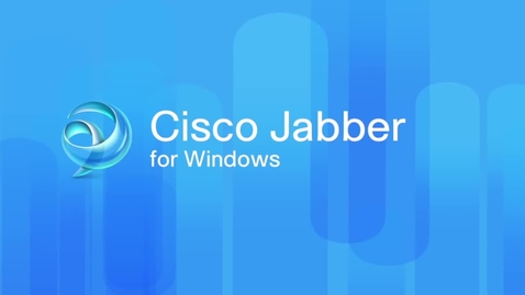 Thumbnail for Cisco Jabber for Windows 9.1 -- Placing Calls