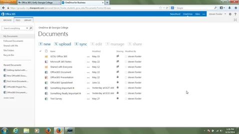 Thumbnail for Downloading and Installing Office 2013 - PC