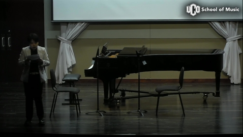 Thumbnail for entry Han Sun - Graduate Recital