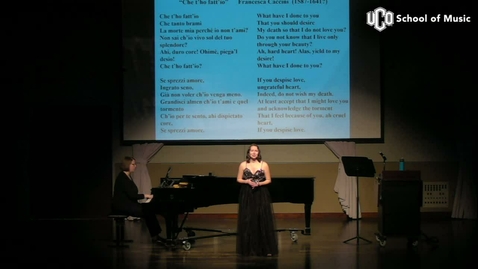 Thumbnail for Bailey Poslick - Graduate Lecture Recital