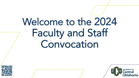Thumbnail for 2024 Faculty &amp; Staff Convocation