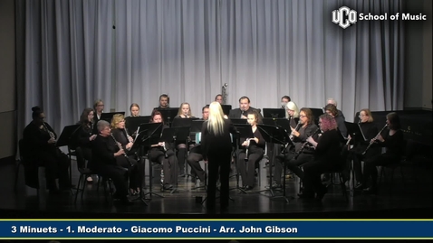 Thumbnail for Central Oklahoma Clarinet Choir - 11/12/22