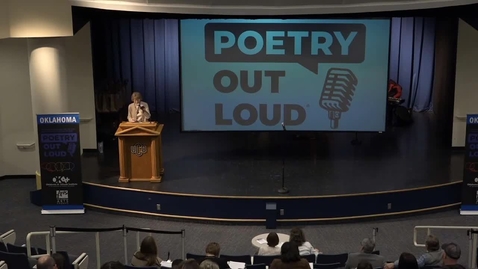 Thumbnail for Poetry Out Loud Contest (3-04-2026)