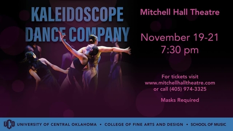 Thumbnail for entry Kaleidoscope Dance Company Fall 2020 Concert 11-19-2020