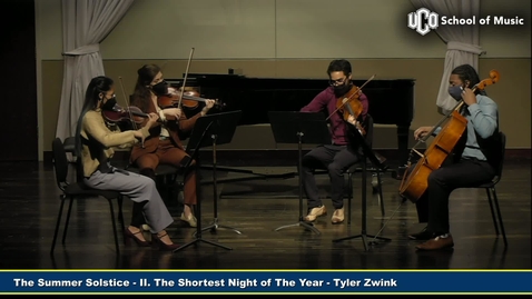 Thumbnail for entry Tyler Zwink - Senior Composition Recital