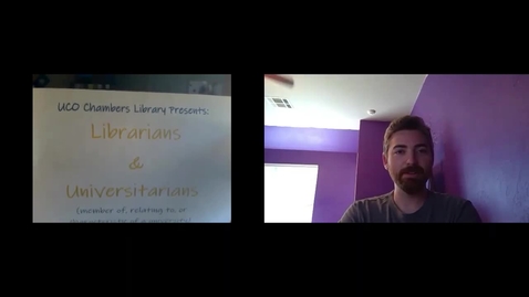 Thumbnail for entry Librarians &amp; Universitarians - library podcast ep. 2