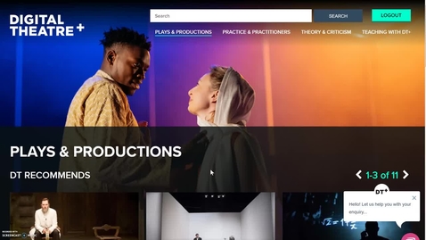 Thumbnail for Digital Theatre Plus Overview