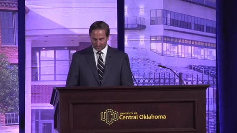 Thumbnail for Fall Forum 2016 - President Betz Remarks