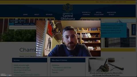 Thumbnail for Library Web Page Resources