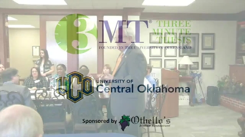 Thumbnail for Three Minute Thesis - 3-10-2016