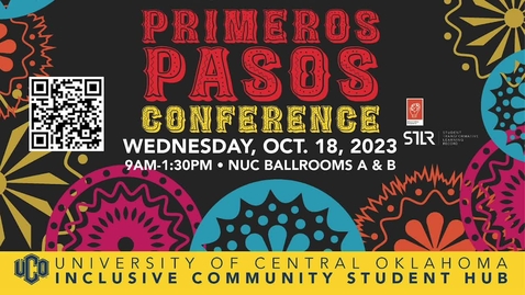 Thumbnail for Primeros Pasos Conference 10-18-2023