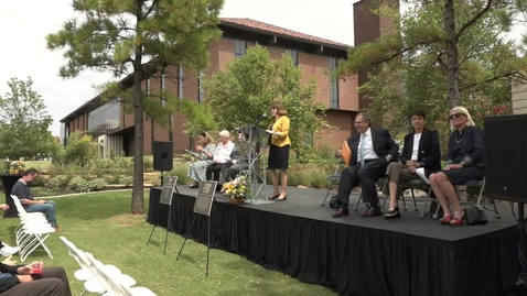 Thumbnail for Dr. John Barthell Pollinator Garden Dedication 9-15-2023