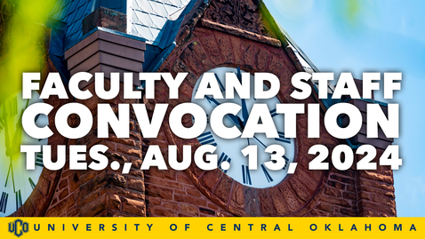Thumbnail for 2024 Faculty &amp; Staff Convocation