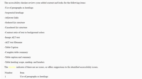 Thumbnail for D2L Accessibility Checker
