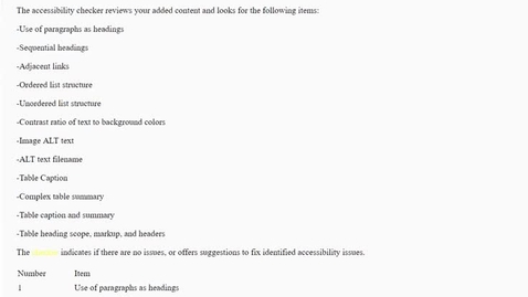 Thumbnail for entry D2L Accessibility Checker