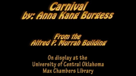 Thumbnail for entry Murrah Art: Carnival
