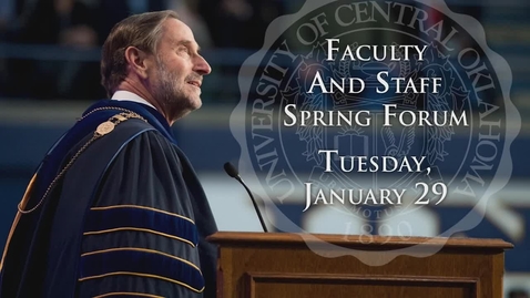 Thumbnail for President Betz Remarks - Spring Forum 2019