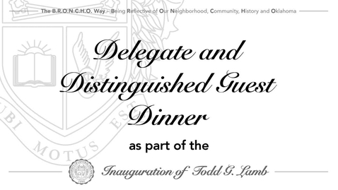 Thumbnail for UCO's Delegate and Distinguished Dinner 4-25-2024
