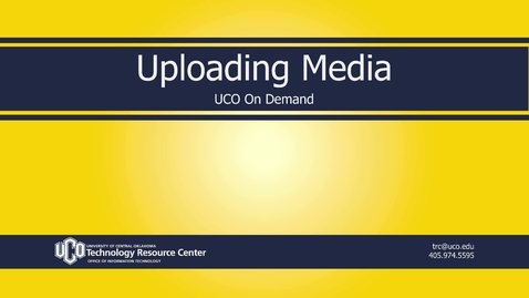 Thumbnail for UCOonDemand_Uploading