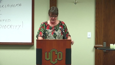 Thumbnail for UCO Empowerment for Excellence - Virginia Peters