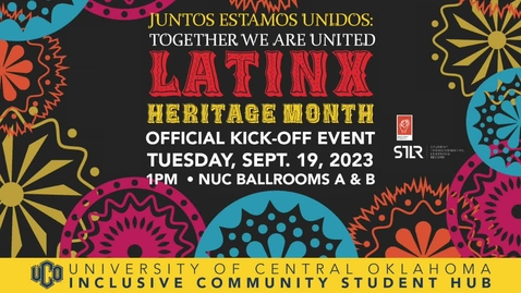 Thumbnail for Latinx Kick Off Event 9-19-2023